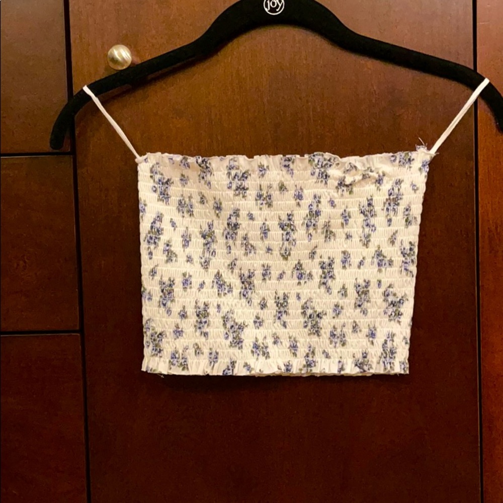 Cropped tube top